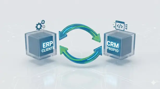 erpycrm API bidireccional para ERP y CRM propios