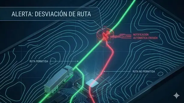 Botón del pánico y alertas en cabina
