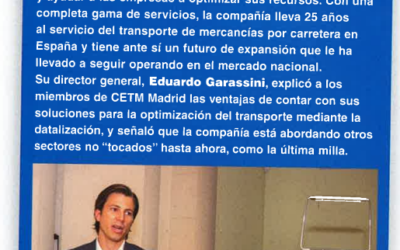 Gesinflot participa a la asemblea general CETM Madrid